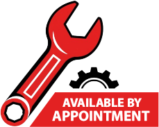 Avaialble By Appointment badge