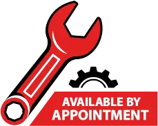 Avaialble By Appointment badge
